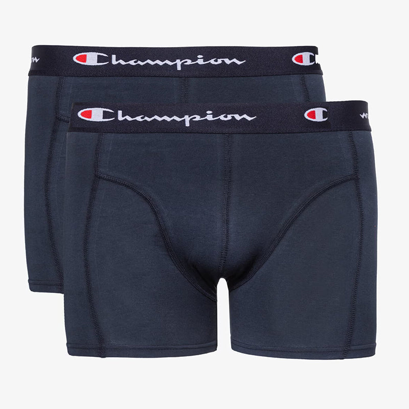 Pack 2pc Boxer Champion BLEU U20001-BS501