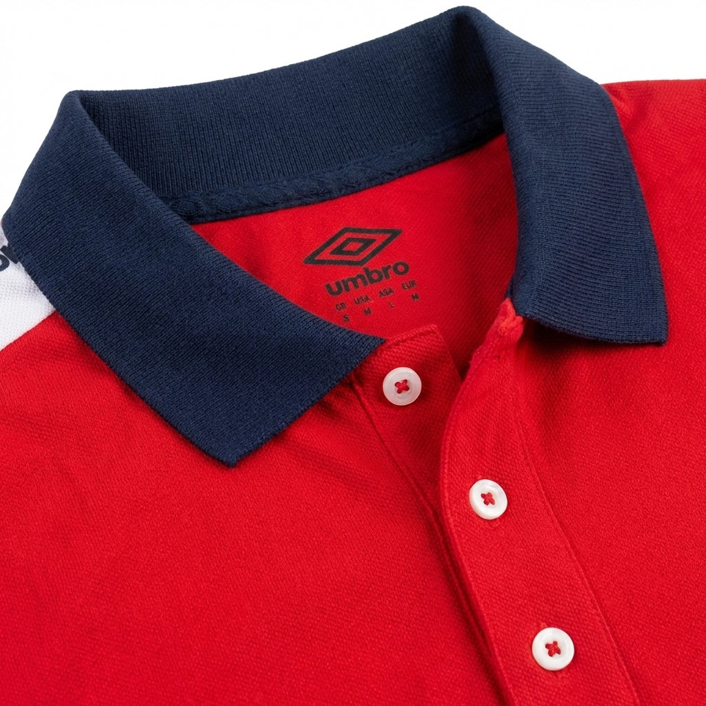 UMBRO POLO UMAA241M-011-RED