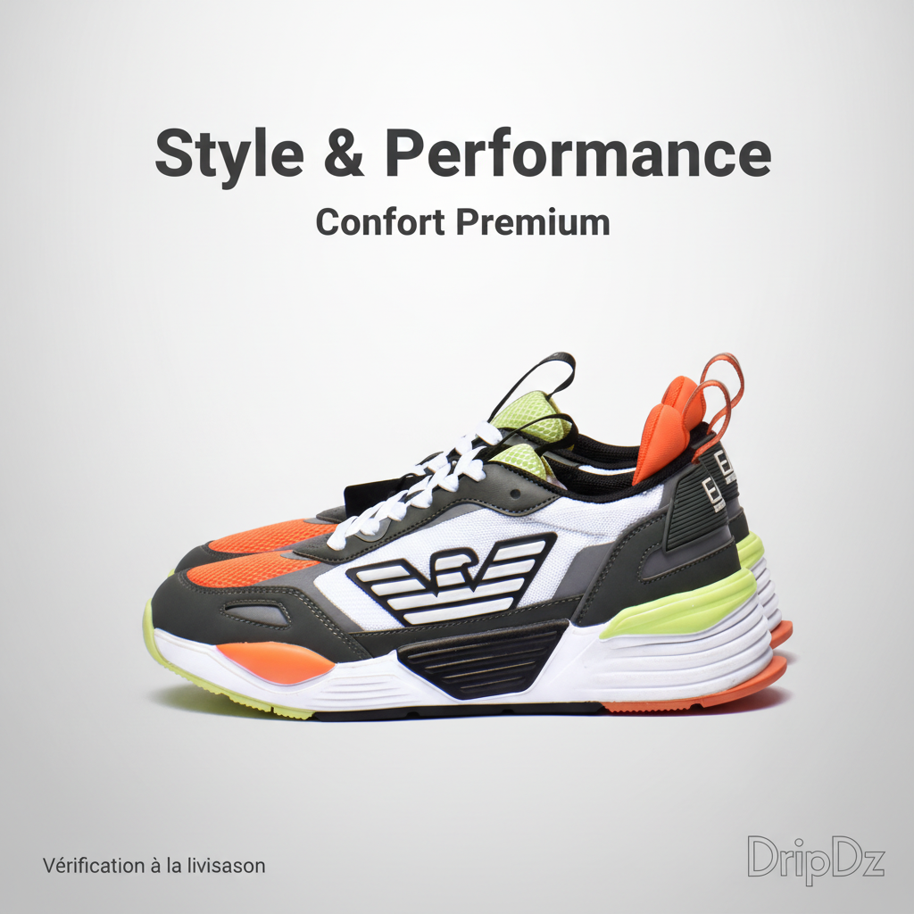 حذاء رياضي إمبوريو أرماني أسود من كليف أورفل للتدريب