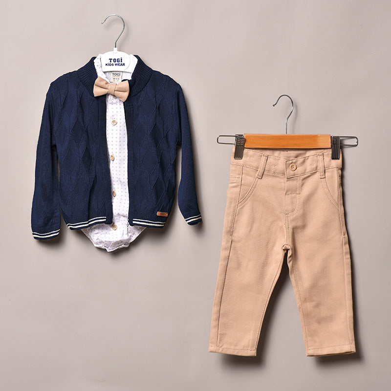 ENSEMBLE ENFANT PANTALON BEIGE 0098030-046