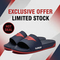 HI TEC CORE SLIDE NAVY FLAME SCARLET O013329