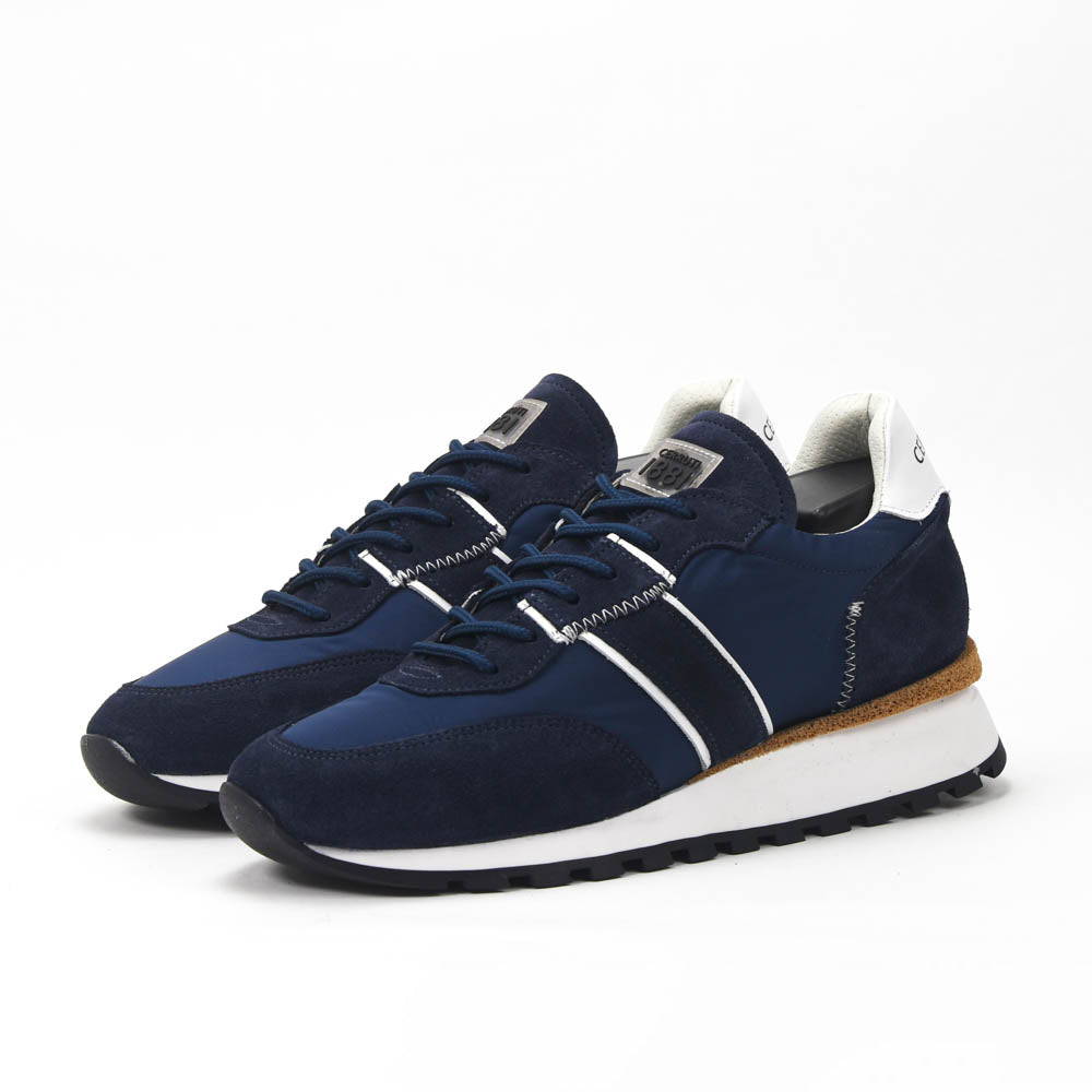 Cerruti 1881 Man Shoes Sneakers CSSU01241-BLUE