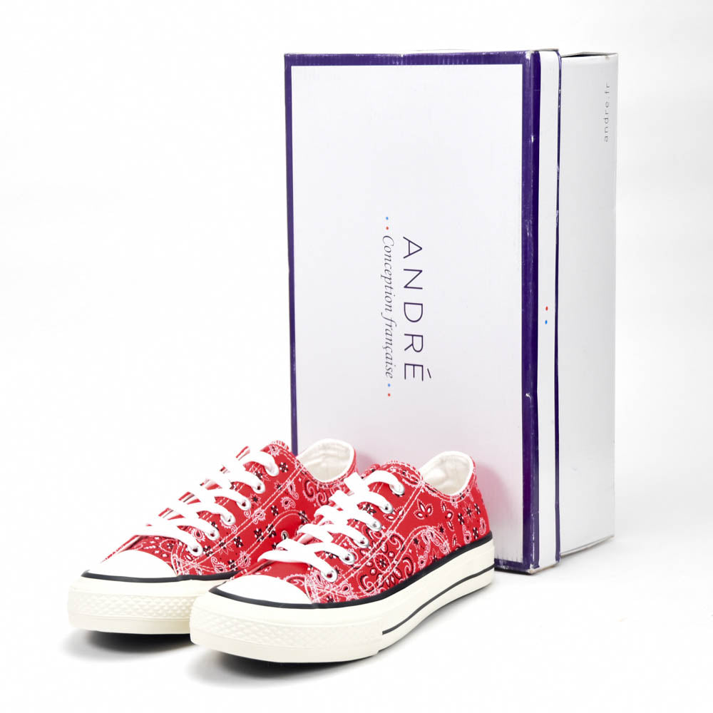 ANDRÉ ESPADRILLE HOMME VOILURE ROUGE 51355780618