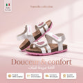 GEOX B Sandal Chalki Girl Sandals B352RA0NFKC-C0566