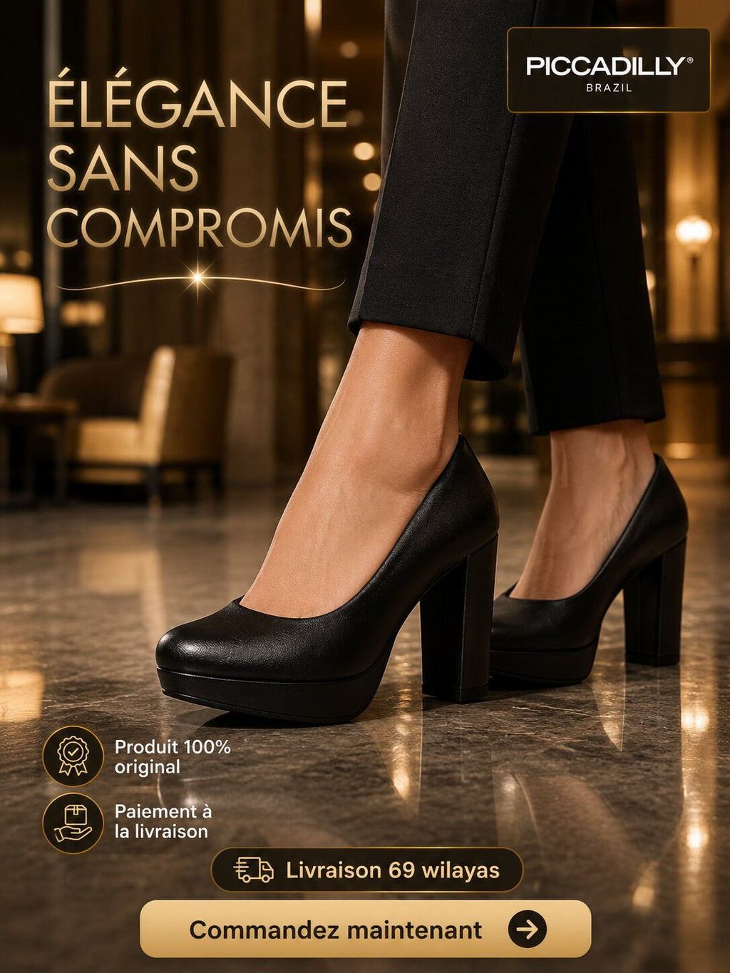 Chaussures à talons Piccadilly Femme