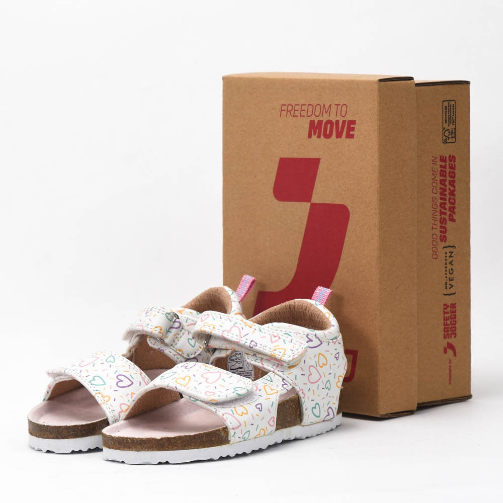 Safety Jogger Sandale Enfant 608491-WHT-PNK