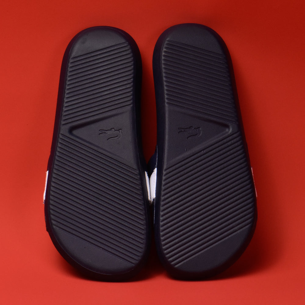 CROCO SLIDE 0721 1 CMA NVY/WHT 41CMA0007-092