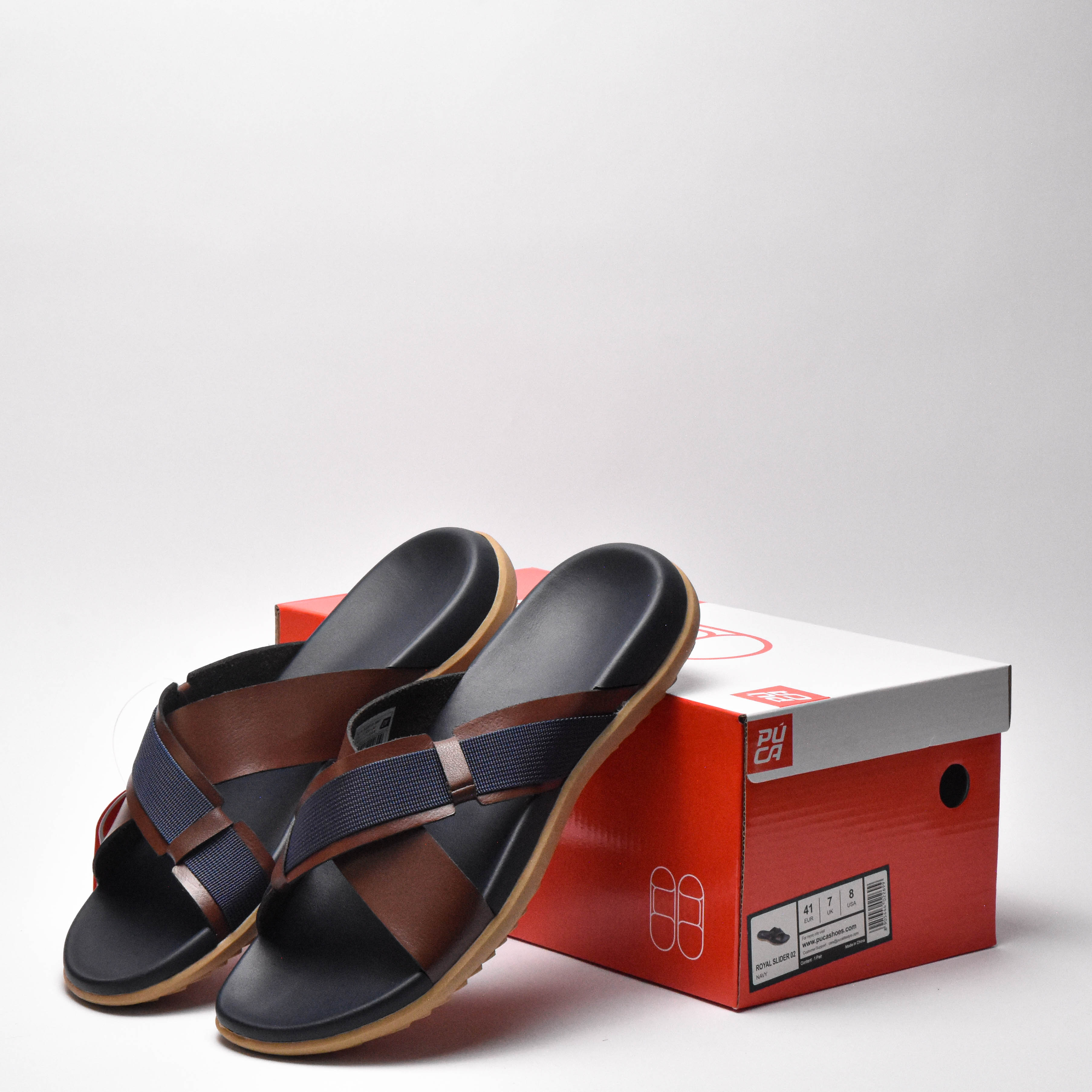 PUCA ROYAL SLIDER02 NAVY 11110