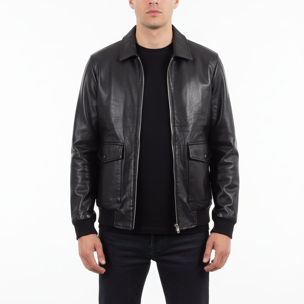 VESTE HOMME MASSIMO A-2502-BLACK