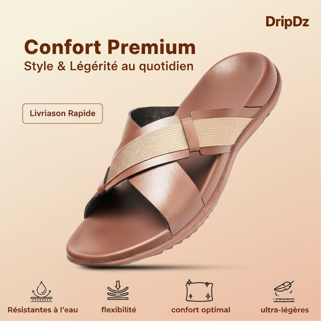 PUCA ROYAL SLIDER 02 BROWN 11242