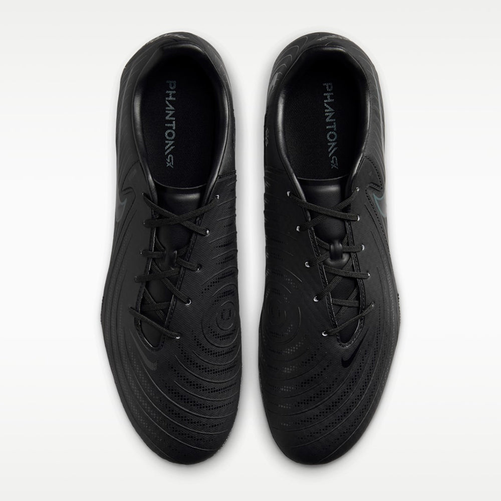Nike Phantom GX 2 Academy Firm Ground Cleats  Black/Deep Jungle FD6723-002