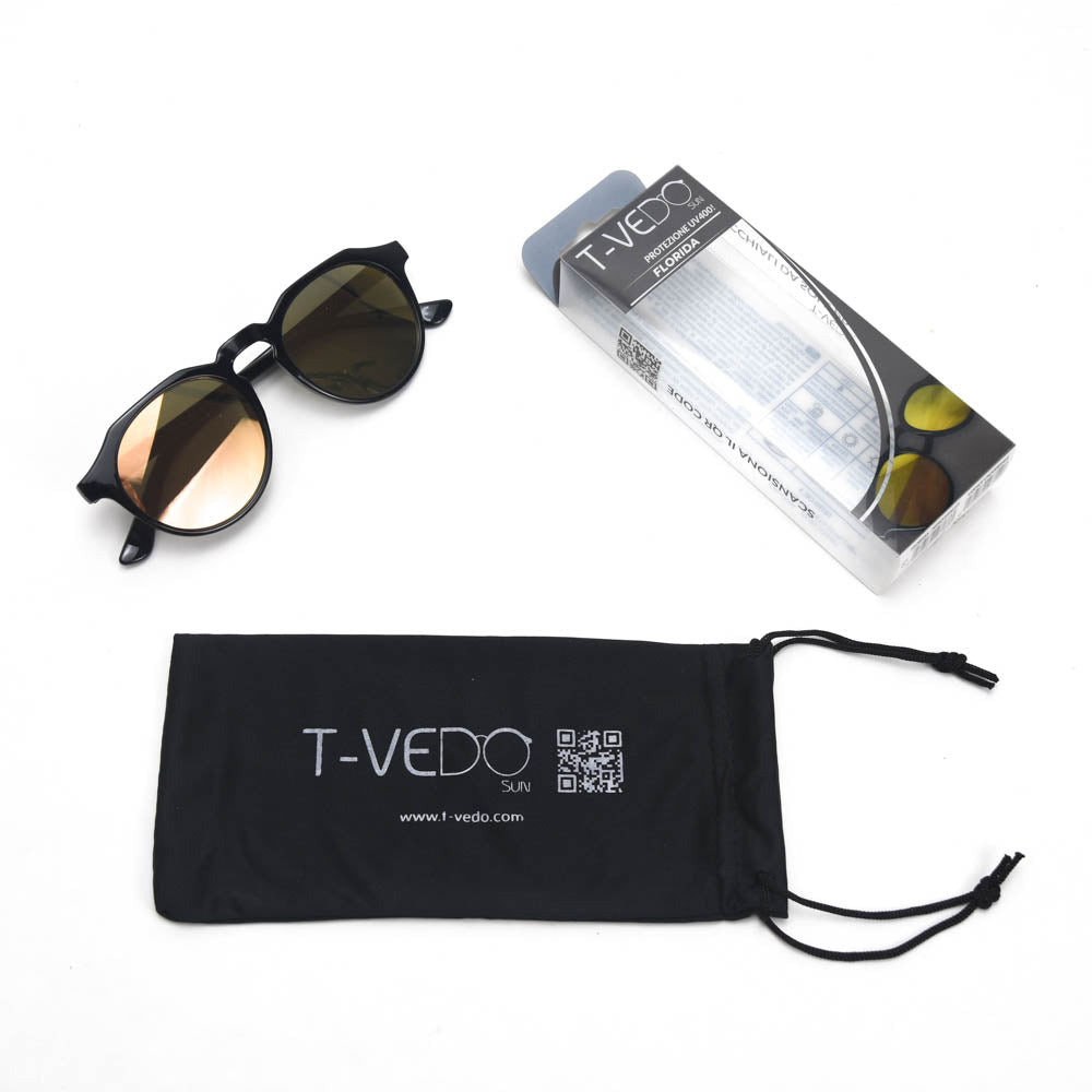 Lunette de soleil T-Vedo Sun Florida Nero/Giallo 8032539567633