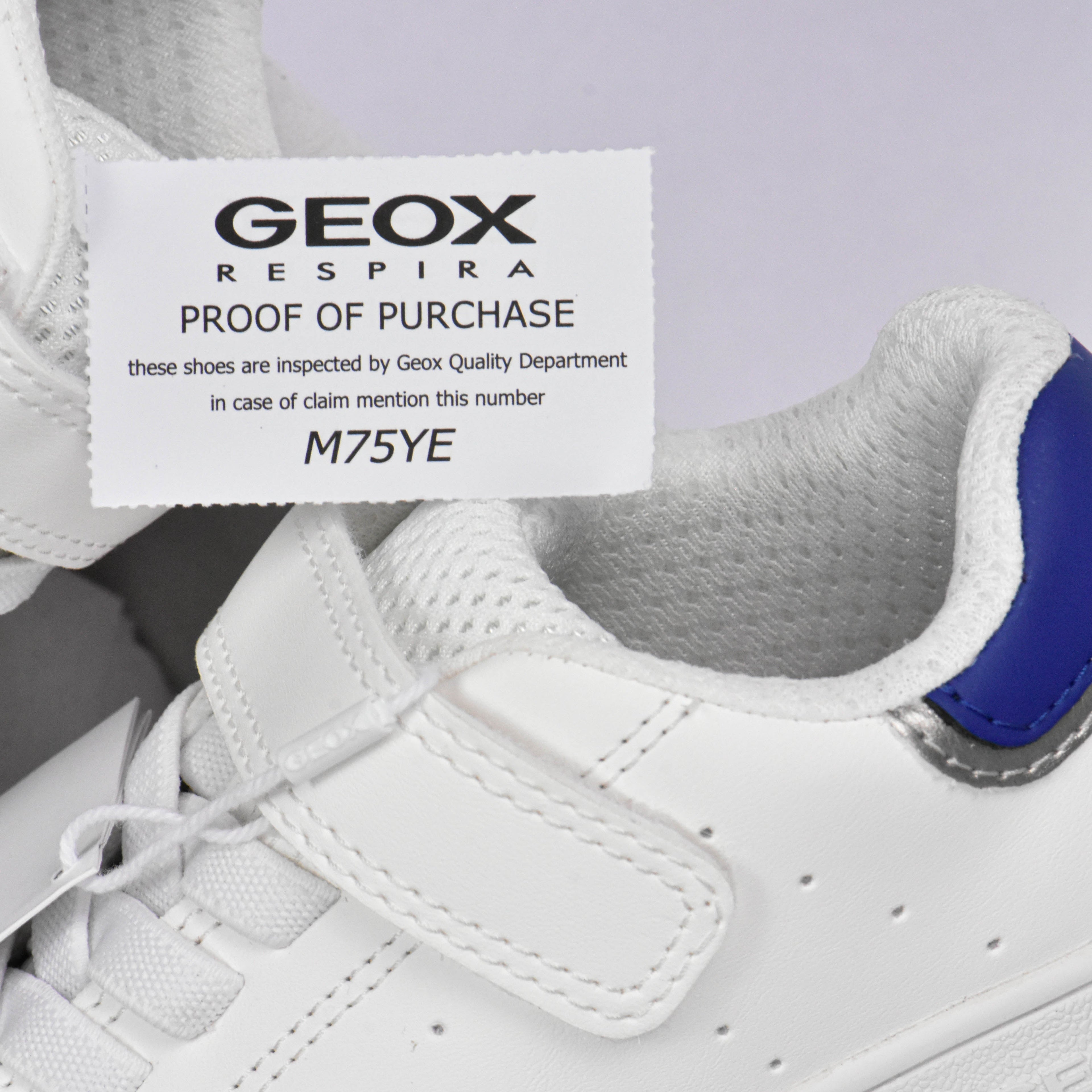 Geox J ECLYPER A - SYNT.LEA \ J36LSA-000BC-C1Z4R