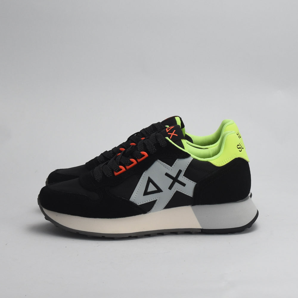 BASKET SUN68 JAKI 2.0 FLUO 11 NERO Z35113-11