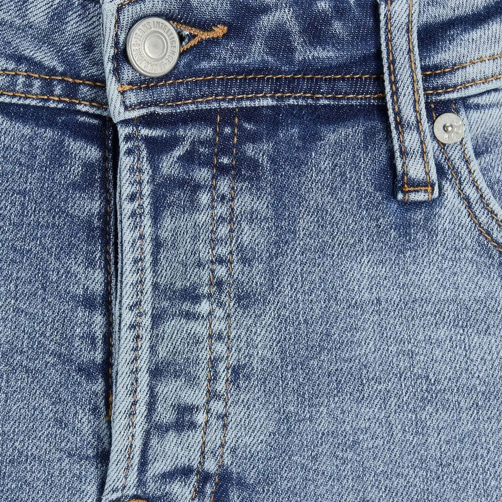 Jack & Jones Pete Original 222 Blue Denim Jeans 12195774-BLUE