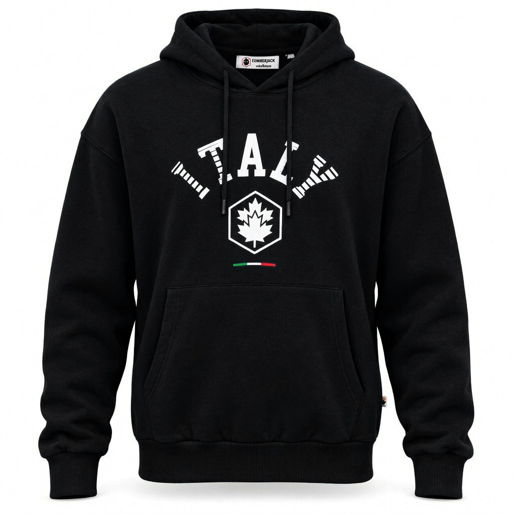 LUMBERJACK HOODIE LBJ-00204-BLK