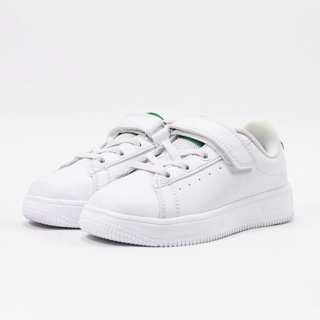 Peak Kids Casual Shoes White Green EK3901B-X169