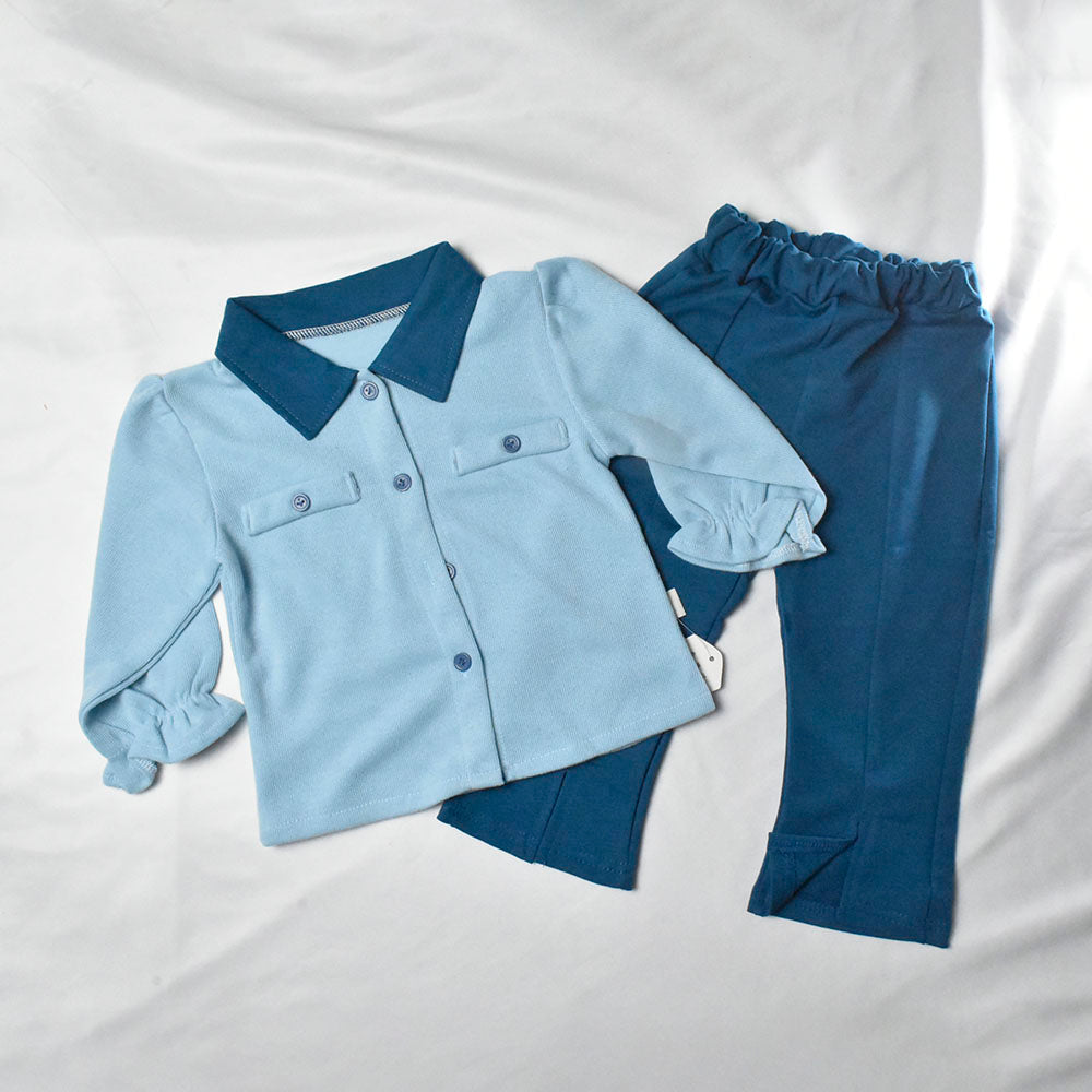 ENSEMBLE 2 pcs t-shirt BLEU 55029
