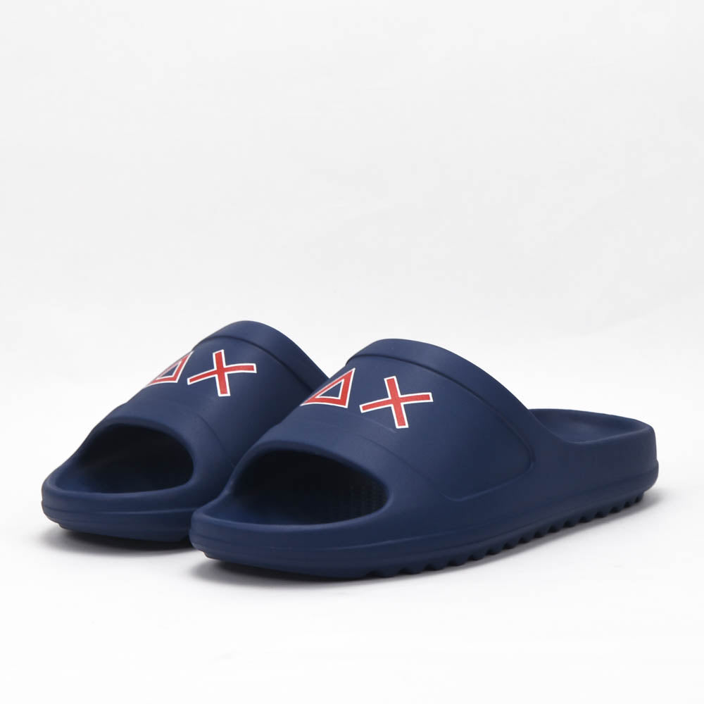 SUN68 Slippers Monoblock X36114-0710-NAVYBLUE-ROSSO