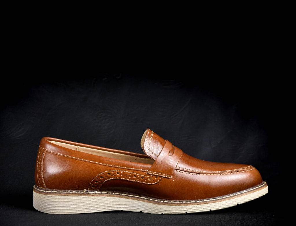 Chaussea - حذاء موكاسين بني