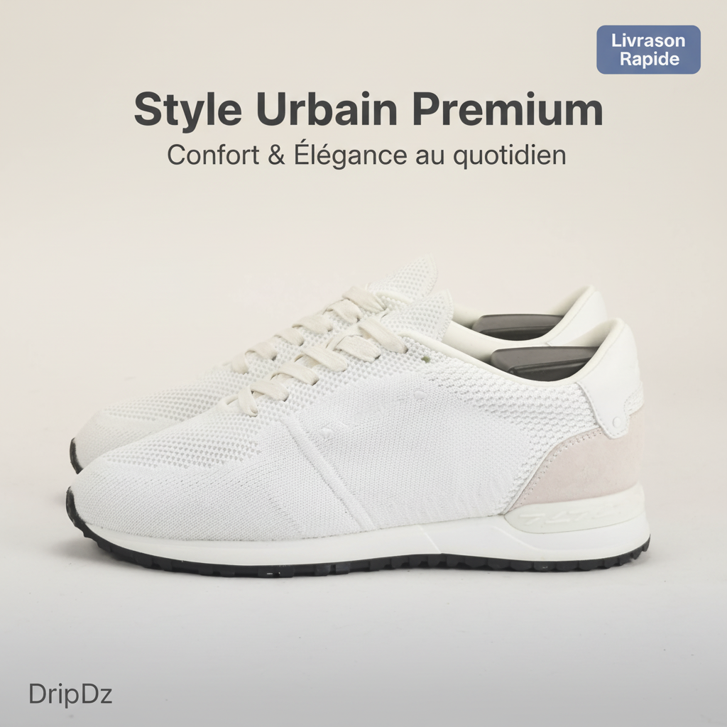 VO7 SHOES MILAN KNIT WHITE CH-MIL-WHT