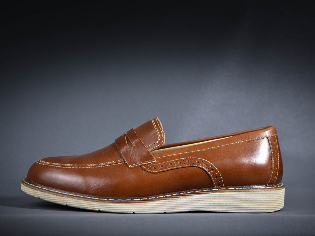 Chaussea - حذاء موكاسين بني