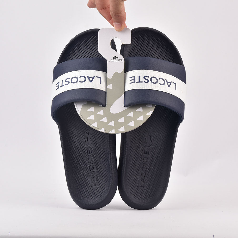 CROCO SLIDE 0721 1 CMA NVY/WHT 41CMA0007-092