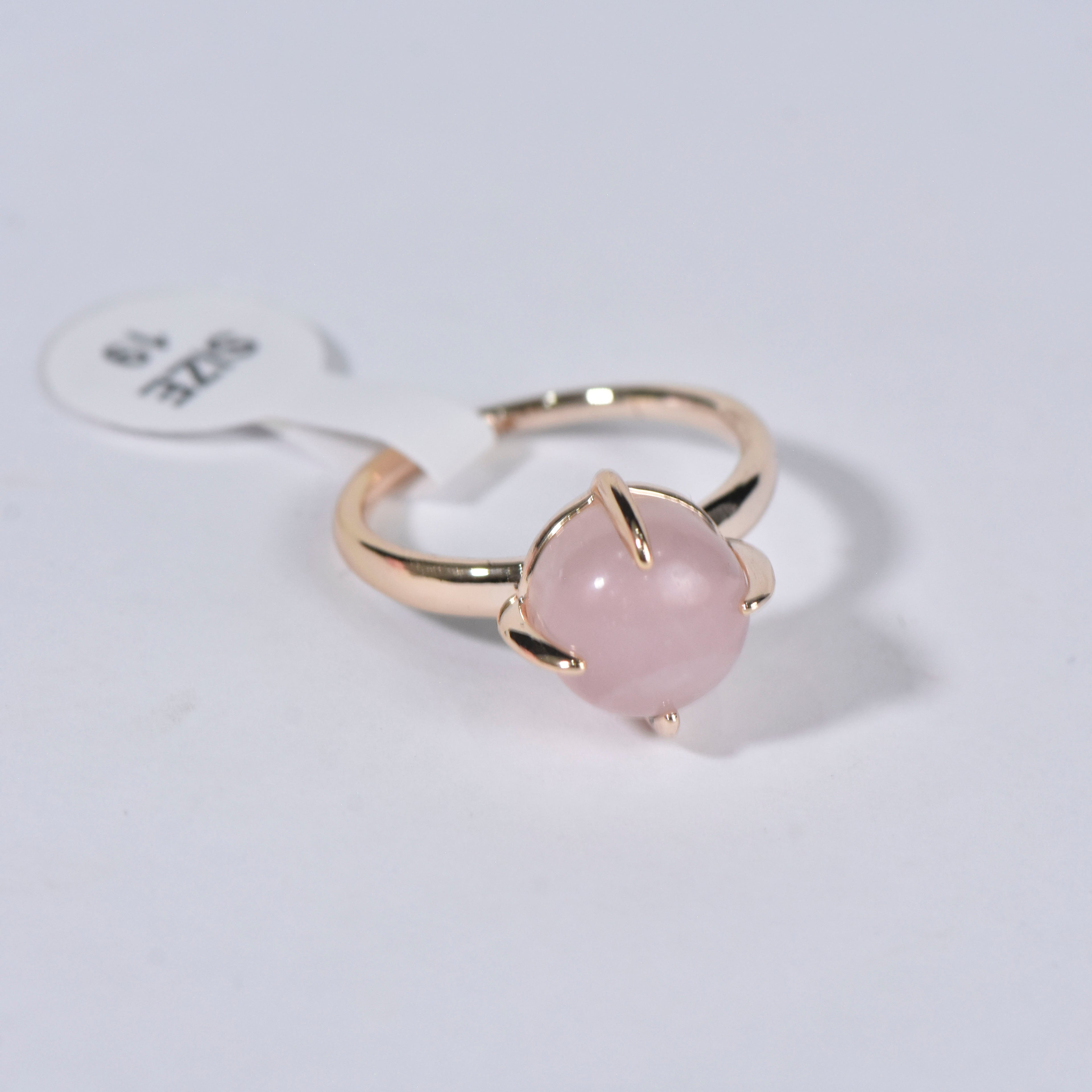 SWEET BRIER ROSE QUARTZ RING QUARTZ RING SIZE 19