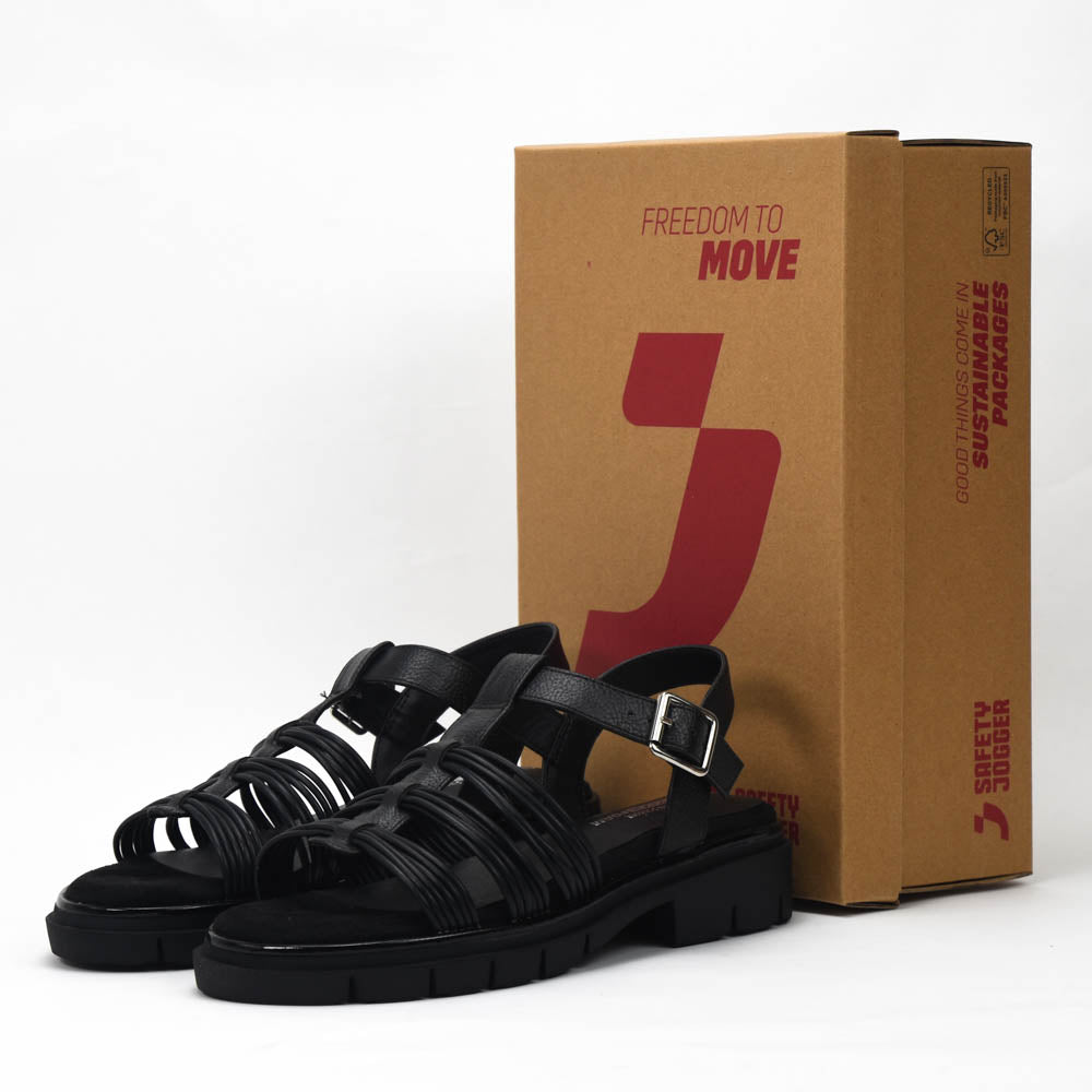 Safety Jogger Sandales Femme 610891-BLK-BLK