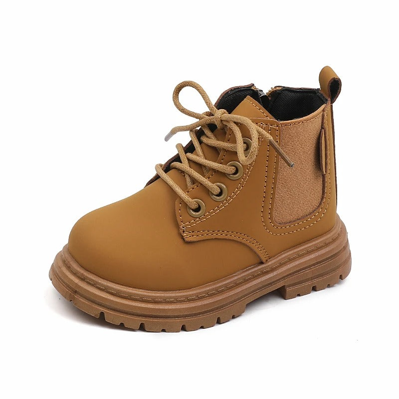 Bottes coordonnantes à lacets Marron Enfants \ 30171