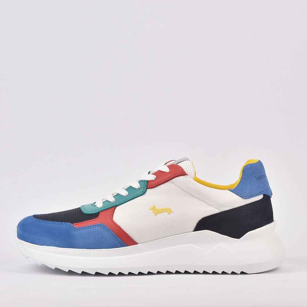 HARMONT AND BLAINE SCARPA UOMO CAMOSCIO AZZURRO EFM231-060-6220