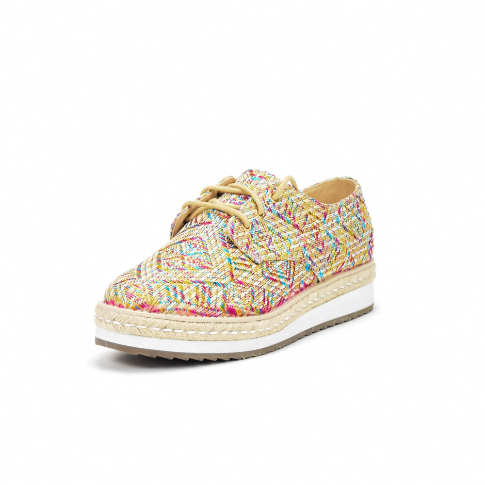 ANDRÉ ESPADRILLES FEMME HARMONICA TEXTILE BEIGE 52125674243