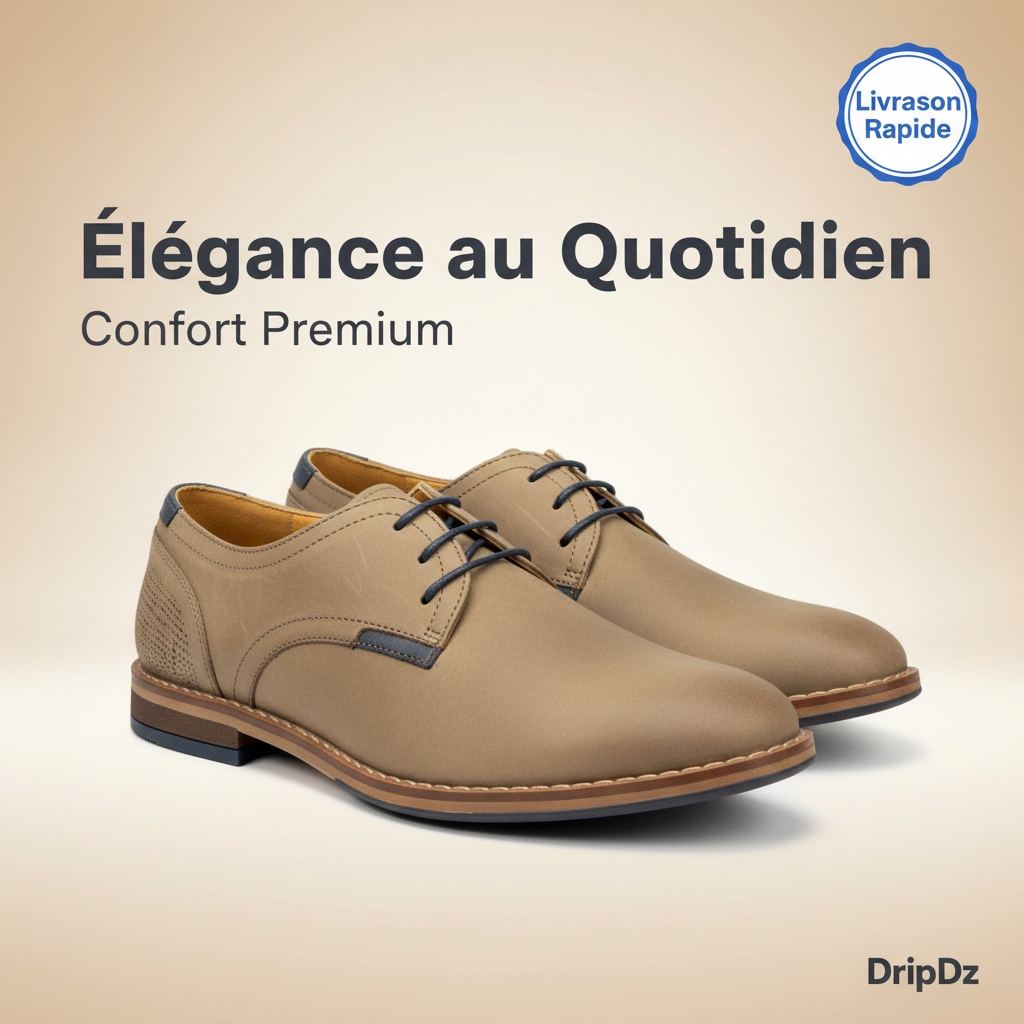 ANDRÉ  CHAUSSURE CLASSIQUE HOMME TITO TAUPE 51132630644