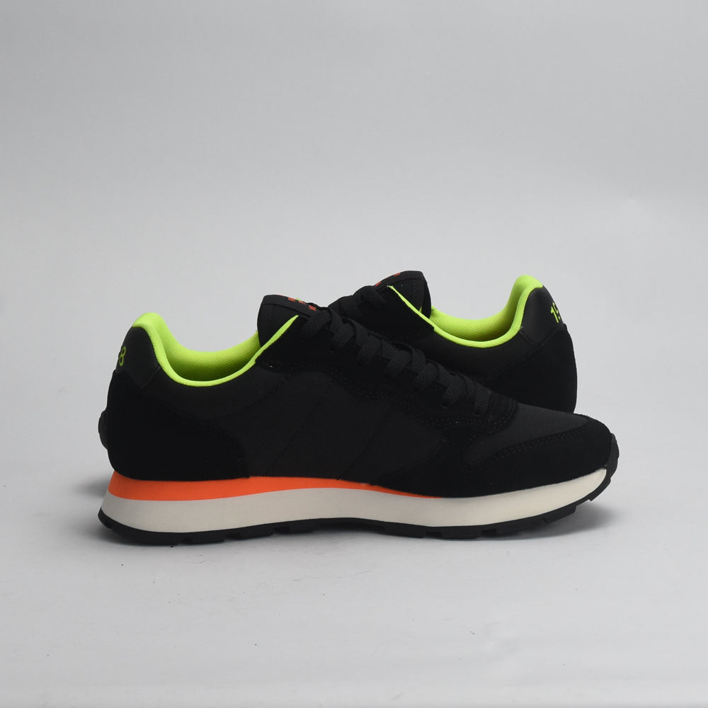 BASKET SUN68 TOM FLUO 11 NERO Z44102-11