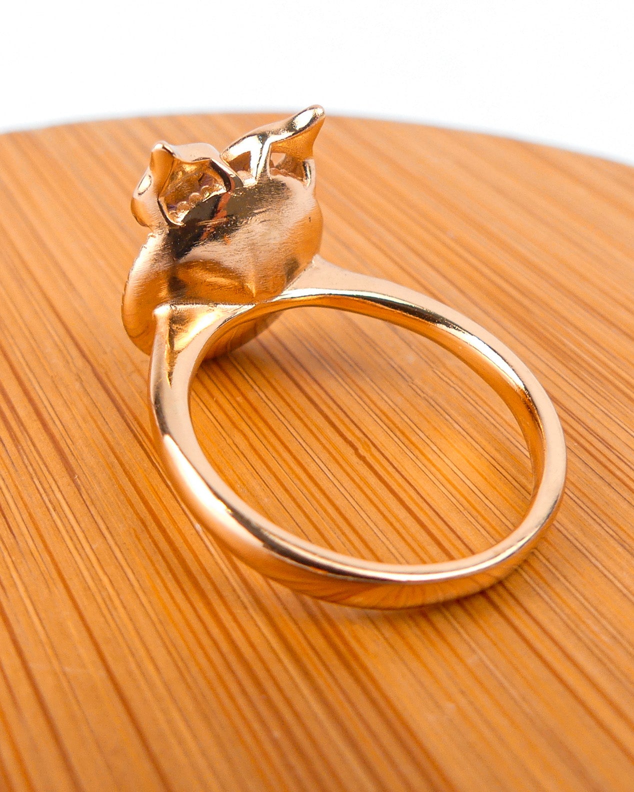 bague plaqué or pierre hibou rende move