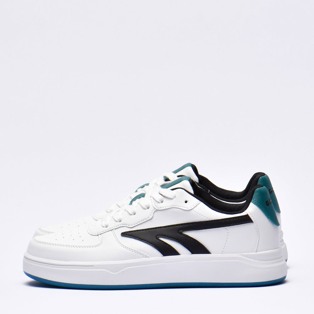 HI TEC VARSITY COURT WHITE BLACK DEEP LAKE \ S013766