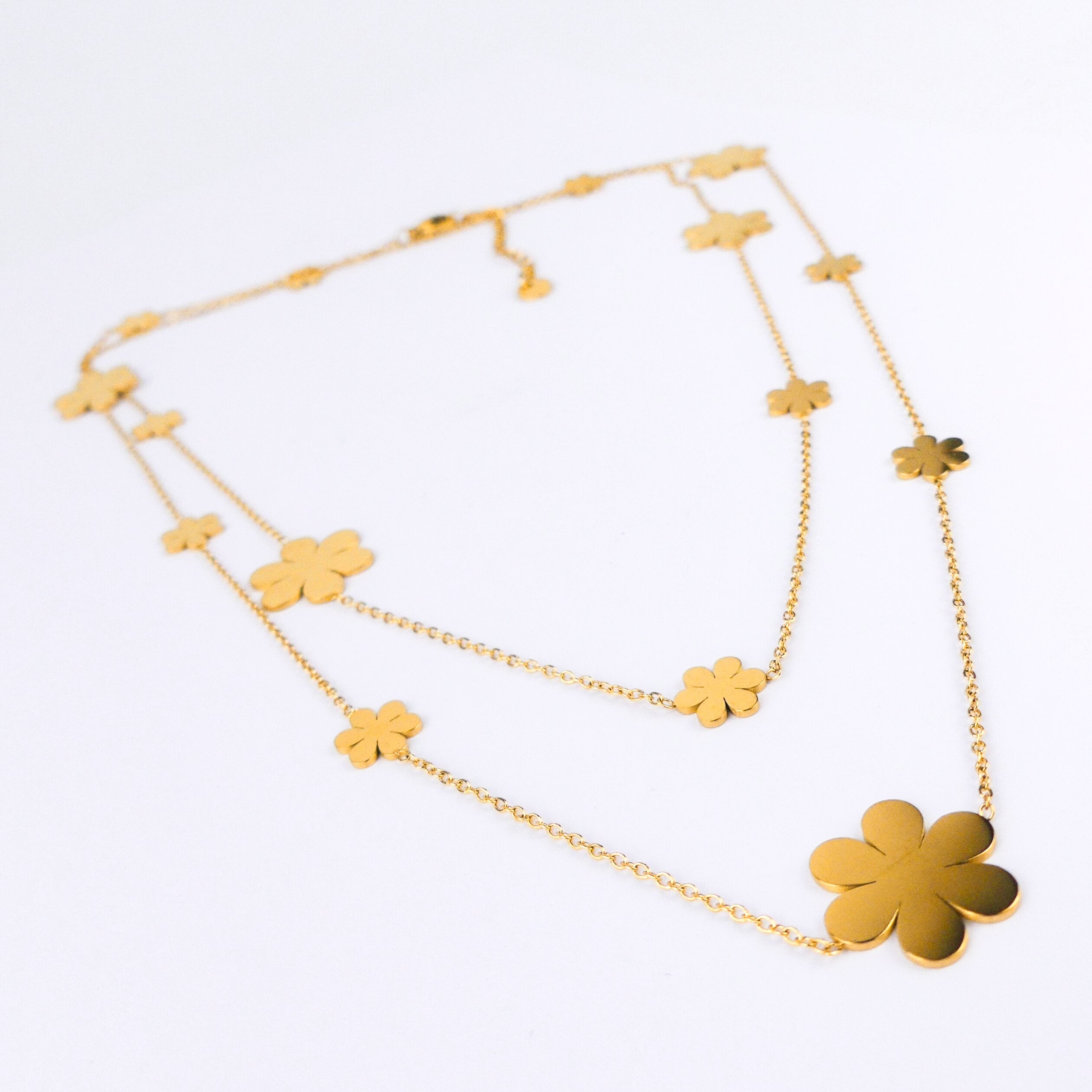 Collier Double Chaine N°60