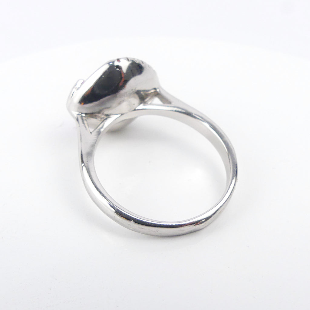 bague carré multi couleur