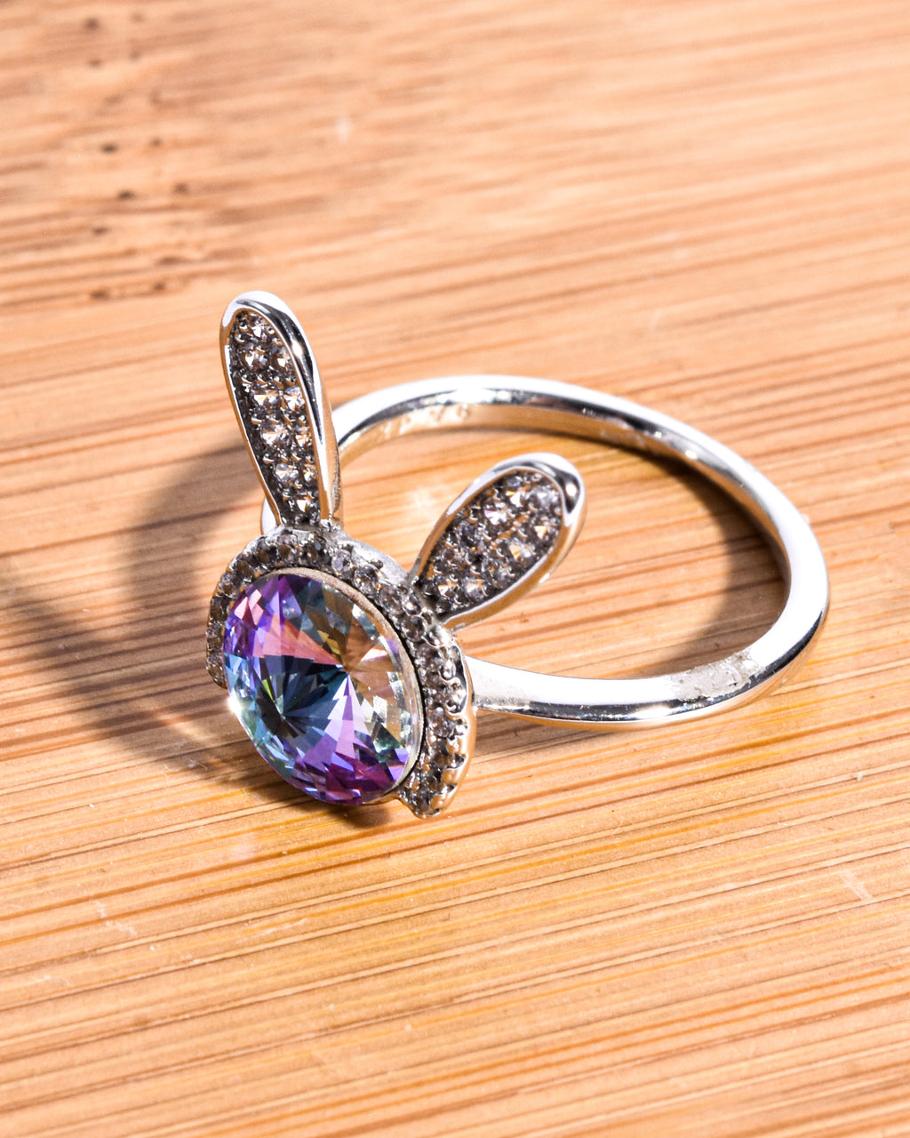 bague lapin move -argent-