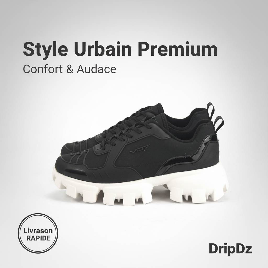 VO7 SHOES AMBER BLACK CH-AMB-BLK