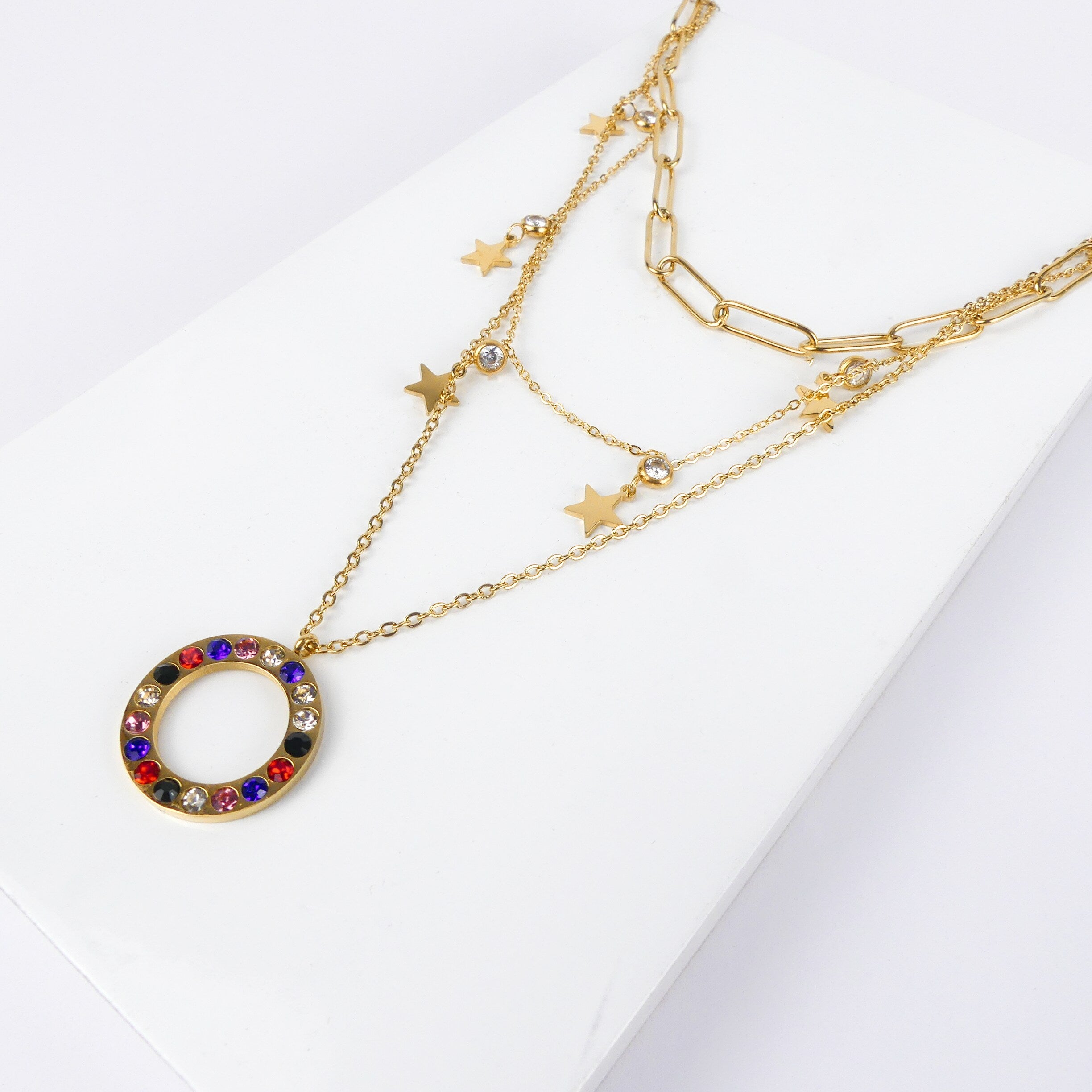 Collier Double Chaine N°58