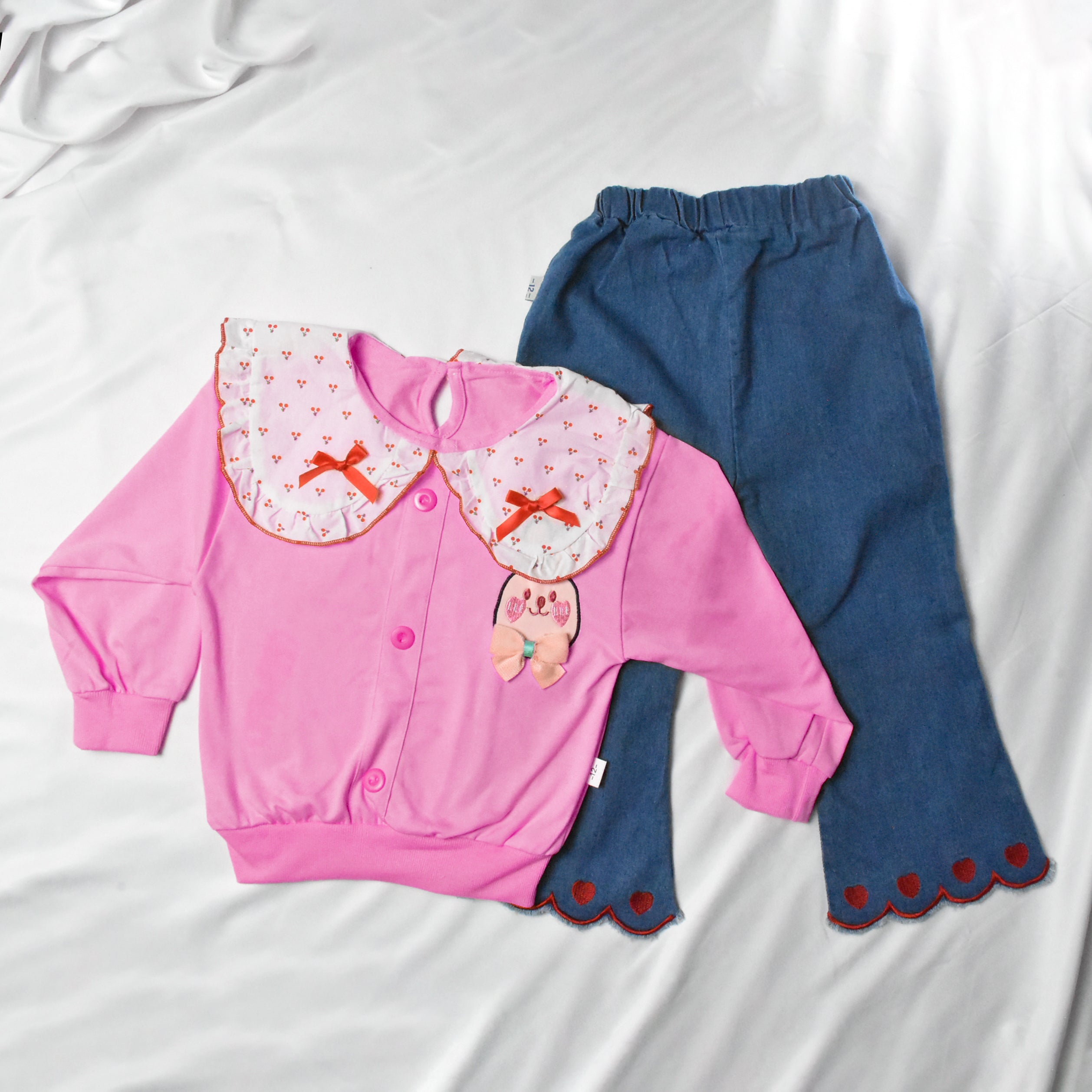 ENSEMBLE 2 pcs t-shirt ROSE ENSEMBLE 2 pcs t-shirt ROSE 55026