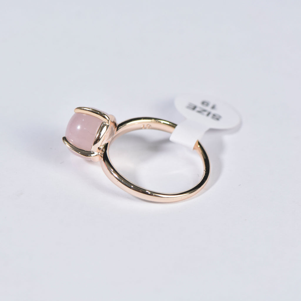 SWEET BRIER ROSE QUARTZ RING QUARTZ RING SIZE 19