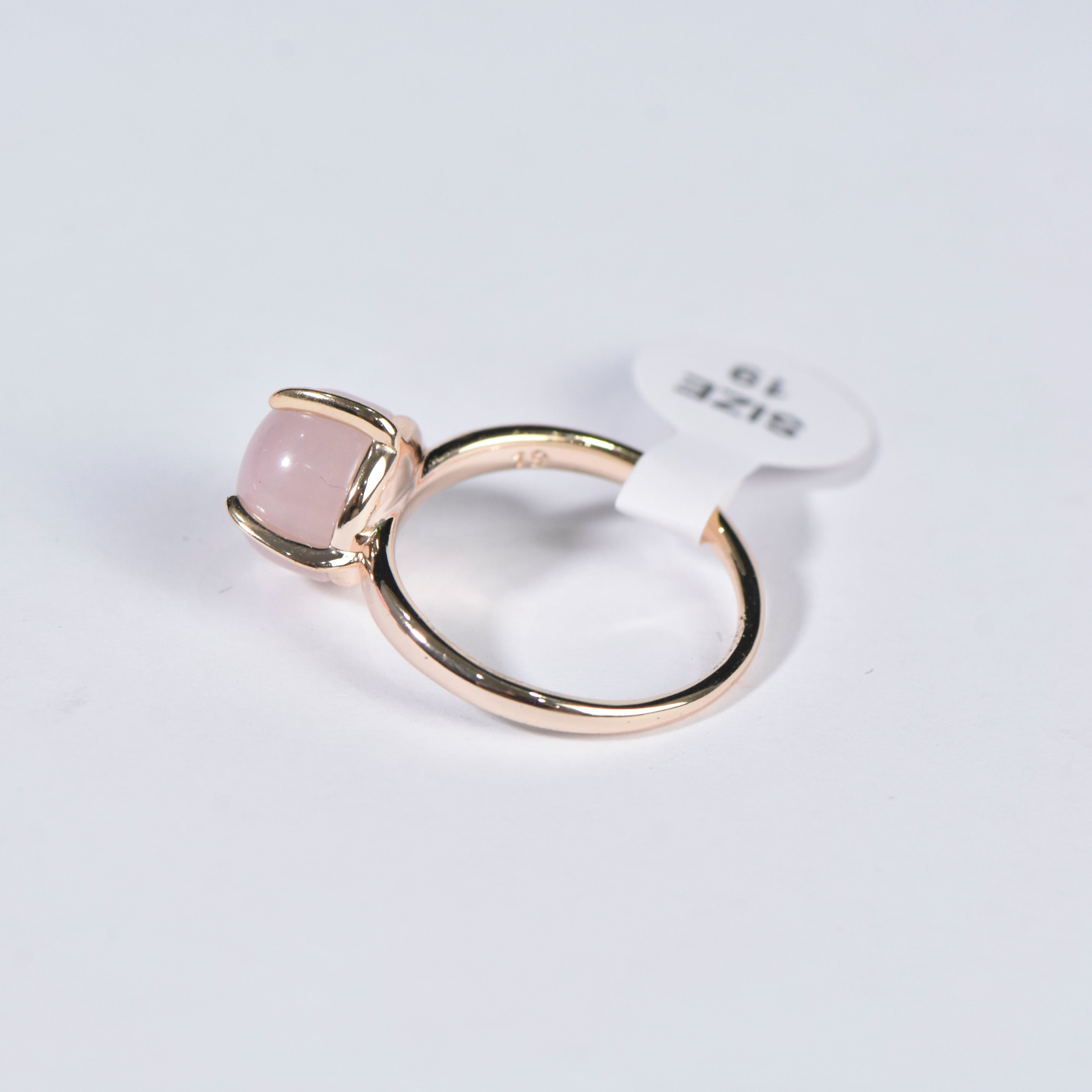 SWEET BRIER ROSE QUARTZ RING QUARTZ RING SIZE 19
