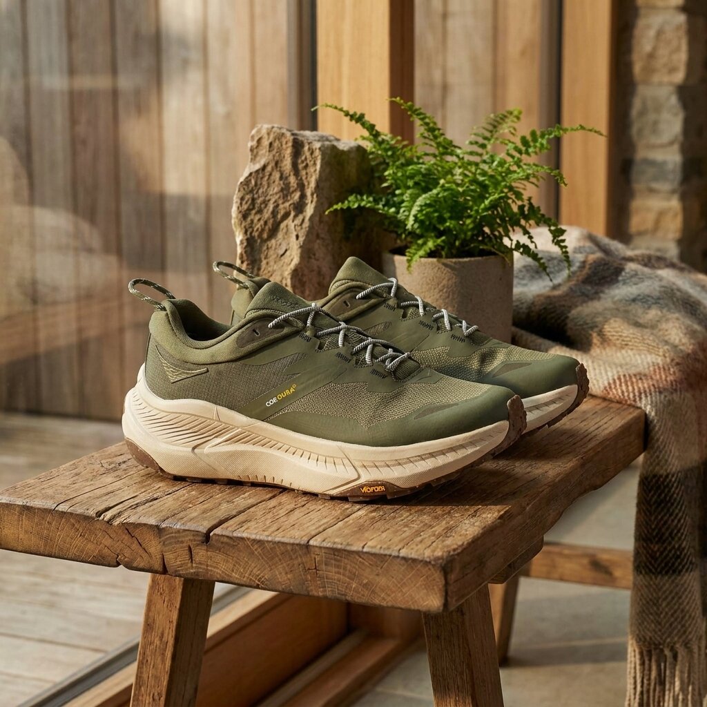 HOKA Transport GORE-TEX Slate Oat Milk Sneakers 1133957-STTM
