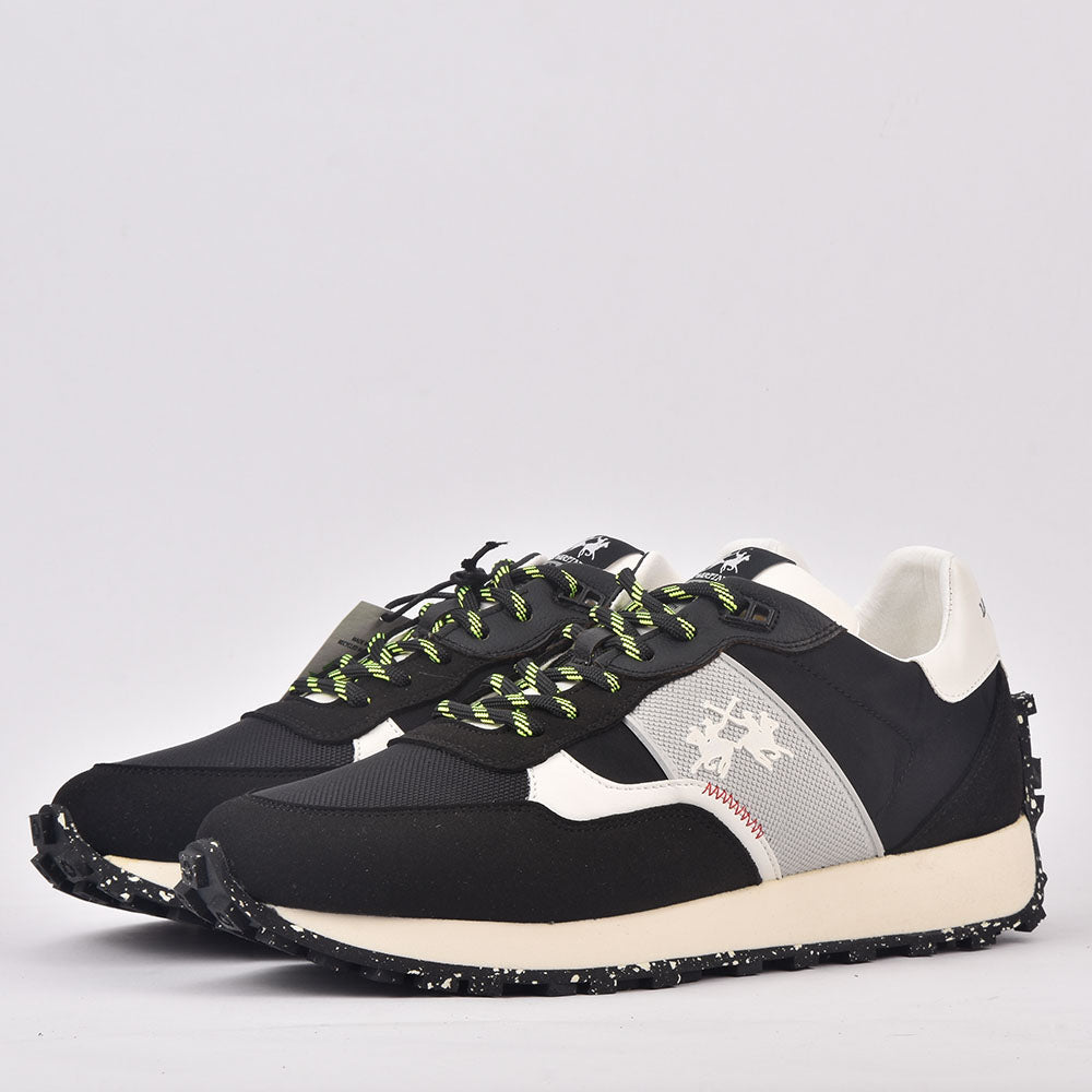 LA MARTINA - SUEDE DARK ECO Nero LFM231-030-4330