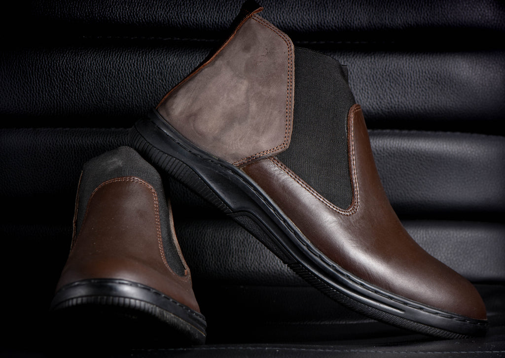 Chaussea - Chelsea orthopédique brown / 1726