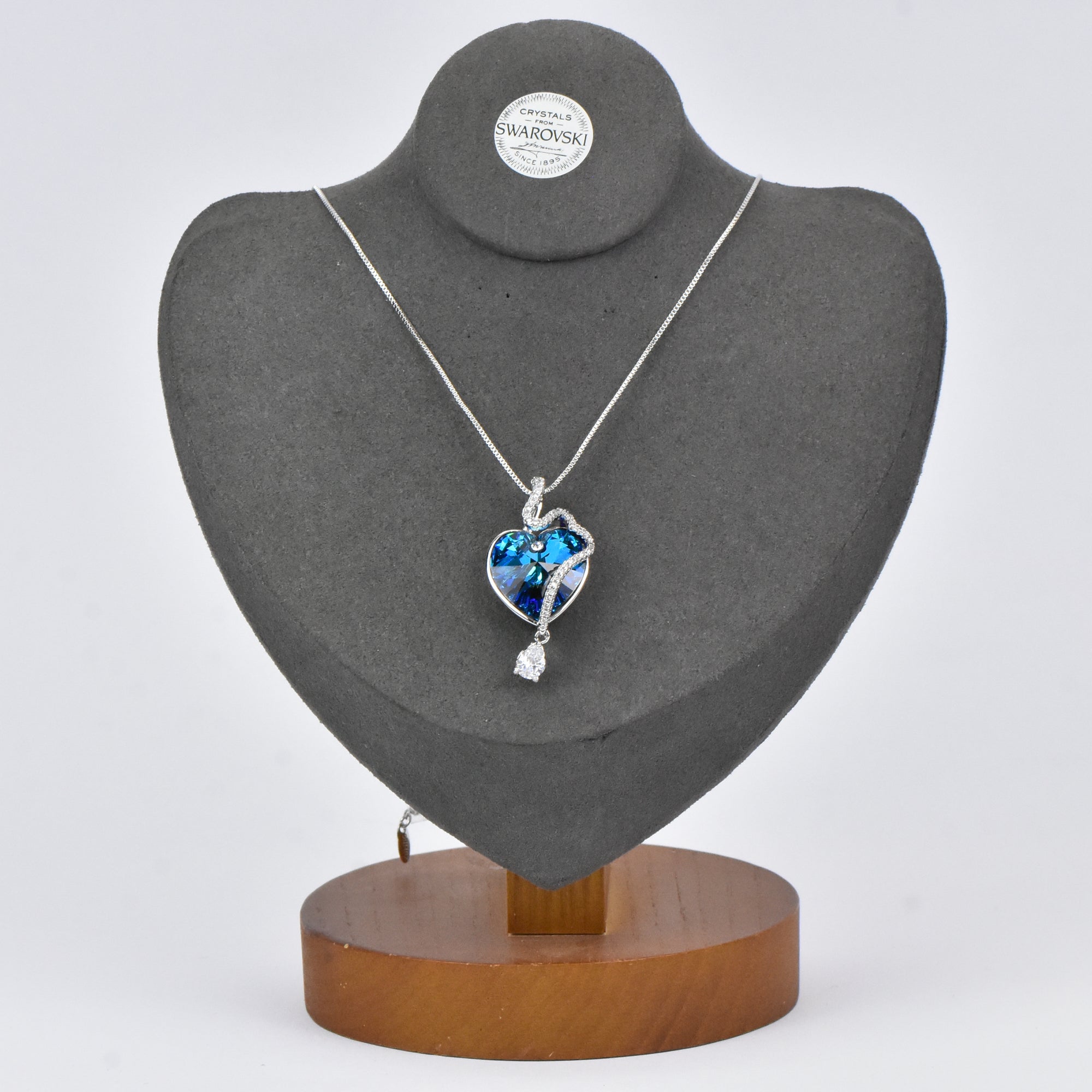 Ocean Blue Heart Pearl