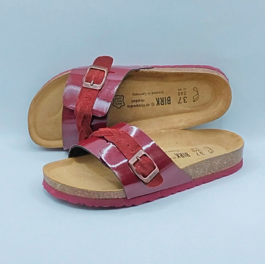 BIRK OITA BORDEAUX VERNIS