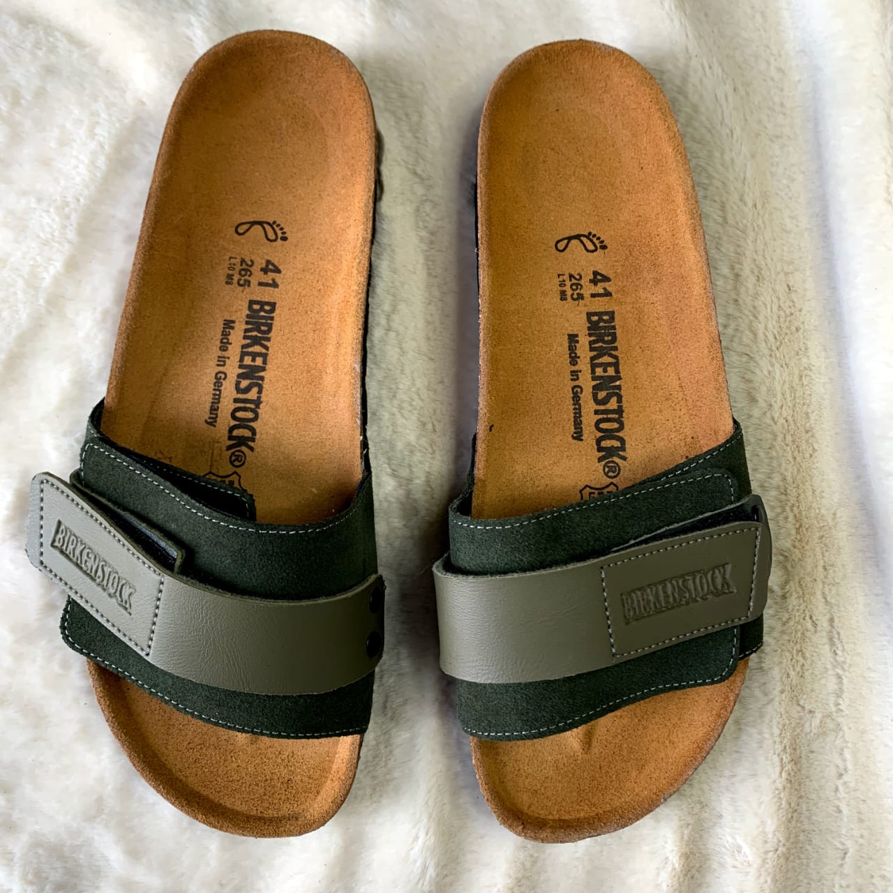 OITA HOMME CUIR VERT